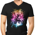 Way to the Heart Men's V-Neck - Adult & Kids T-Shirts, Sweatshirts & Hoodies apparel design preview 1