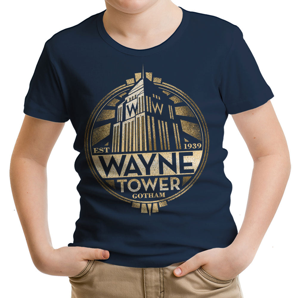 Wayne Tower Youth Apparel - Adult & Kids T-Shirts, Sweatshirts & Hoodies apparel design preview 2