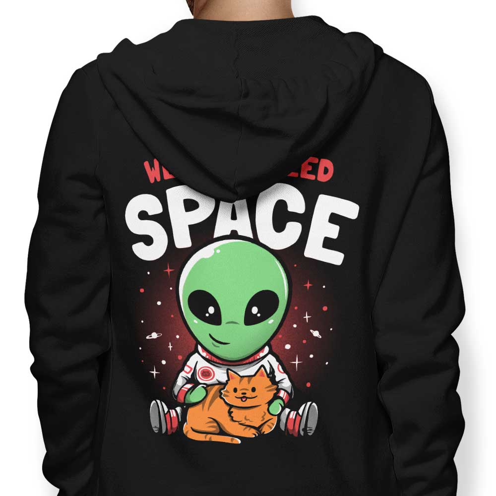 We Both Need Space - Adult & Kids T-Shirts, Sweatshirts & Hoodies apparel design preview 1