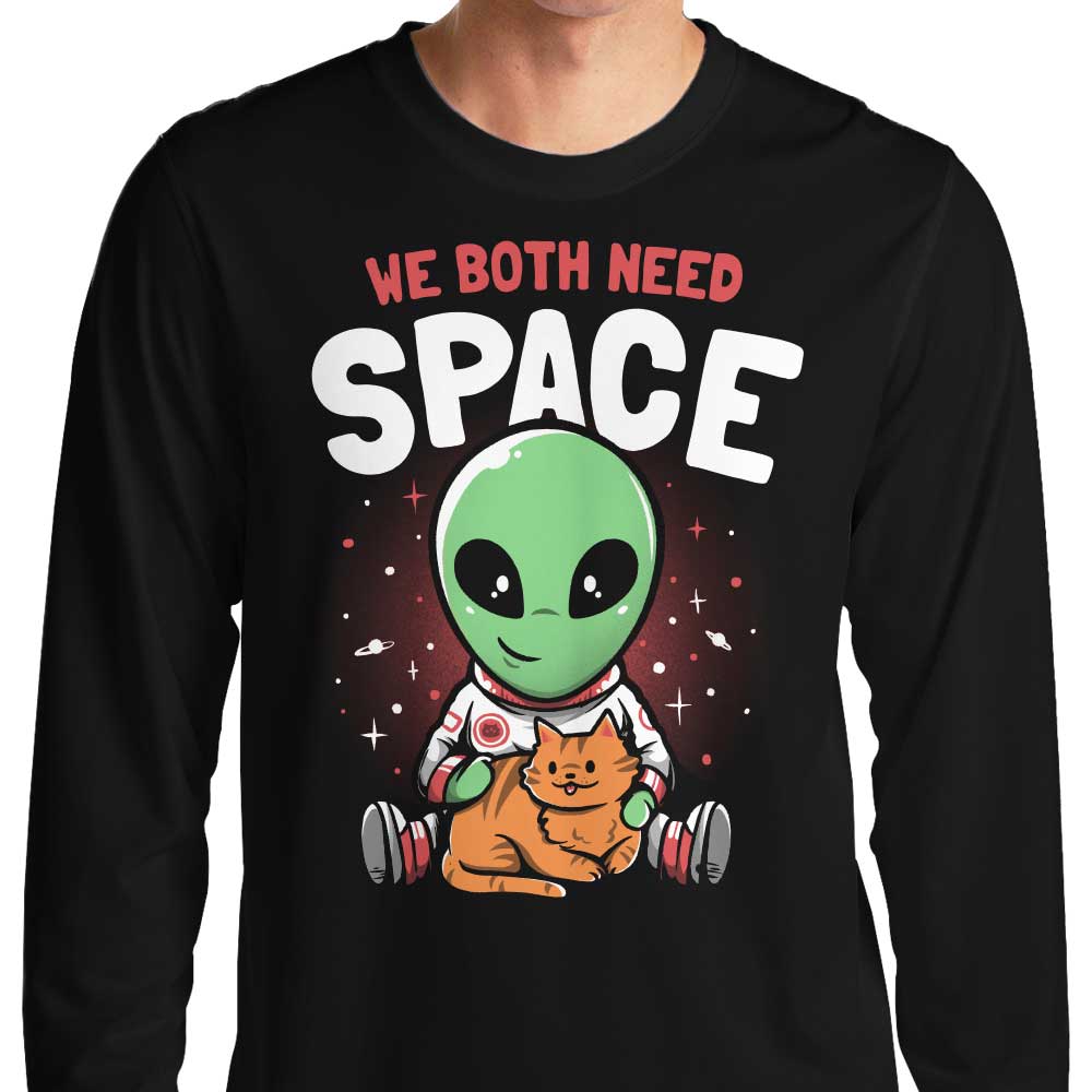 We Both Need Space - Adult & Kids T-Shirts, Sweatshirts & Hoodies apparel design preview 1
