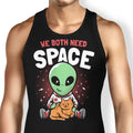 We Both Need Space Tank Top - Adult & Kids T-Shirts, Sweatshirts & Hoodies apparel design preview 1
