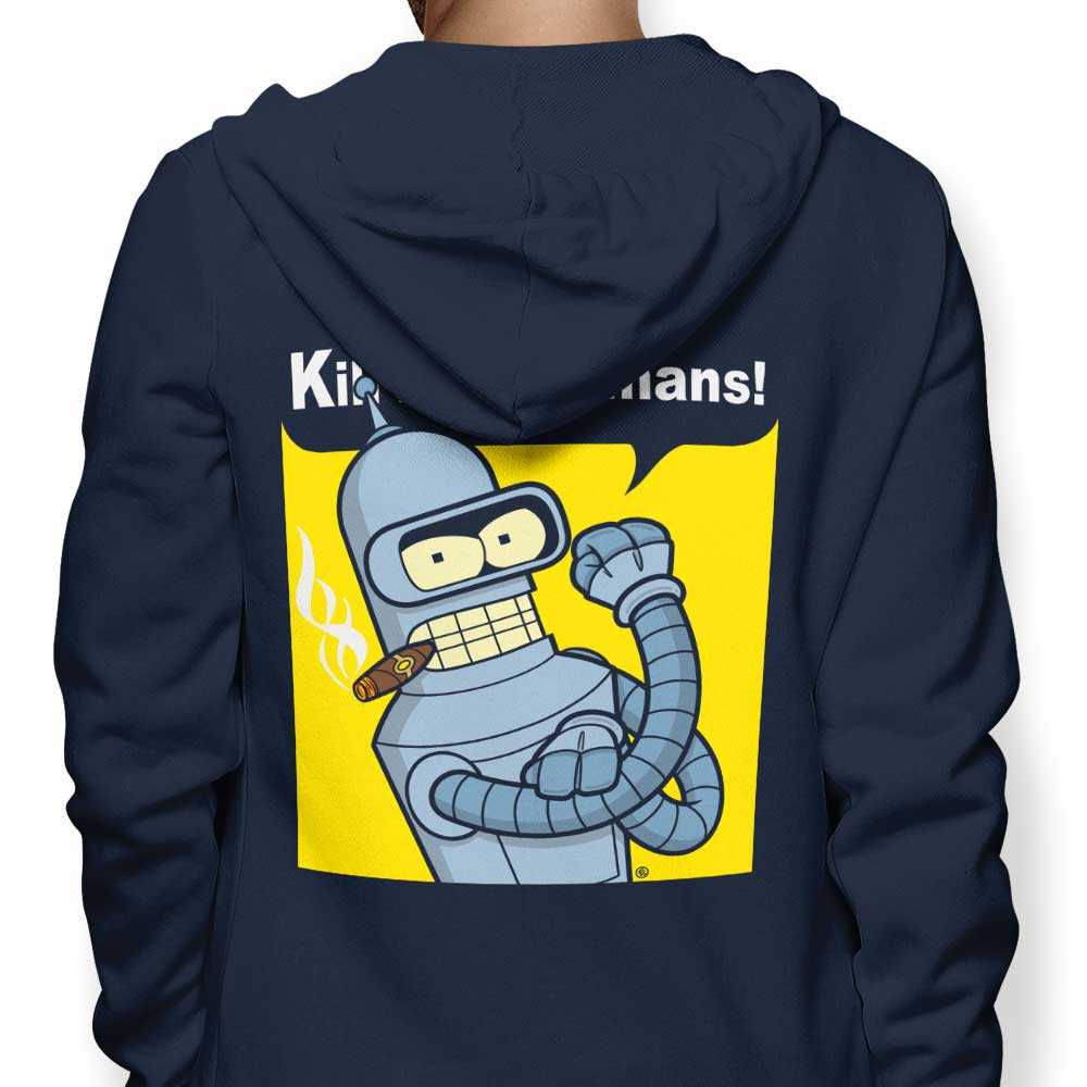 We Can Kill All Humans - Adult & Kids T-Shirts, Sweatshirts & Hoodies apparel design preview 1