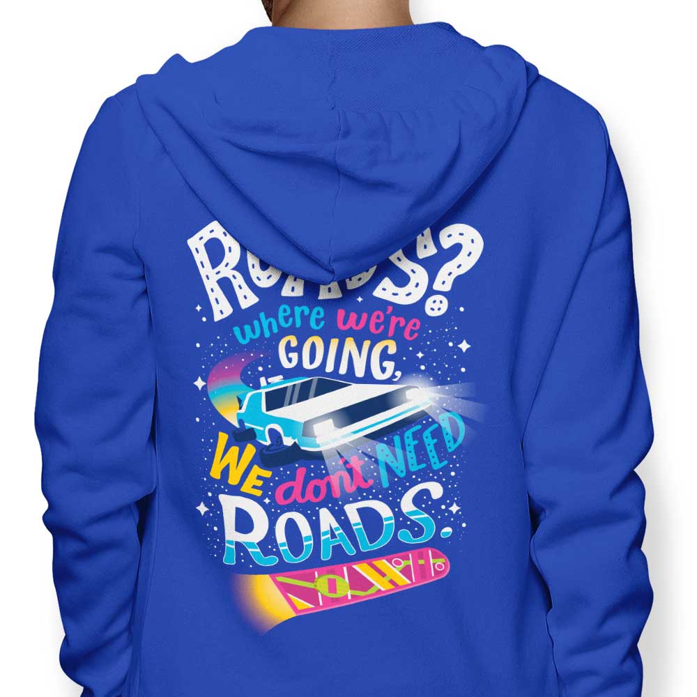 We Do Not Need Roads - Adult & Kids T-Shirts, Sweatshirts & Hoodies apparel design preview 1