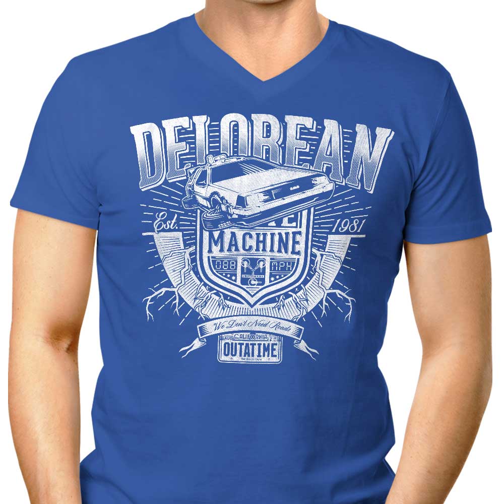 We Don't Need Roads Men's V-Neck - Adult & Kids T-Shirts, Sweatshirts & Hoodies apparel design preview 1