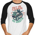 We Ghostin' 3/4 Sleeve Raglan - Adult & Kids T-Shirts, Sweatshirts & Hoodies apparel design preview 1
