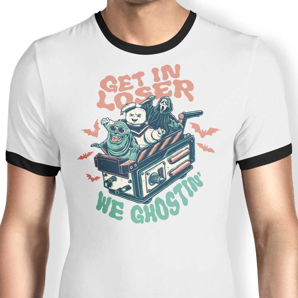 We Ghostin' Ringer - Adult & Kids T-Shirts, Sweatshirts & Hoodies apparel design preview 1