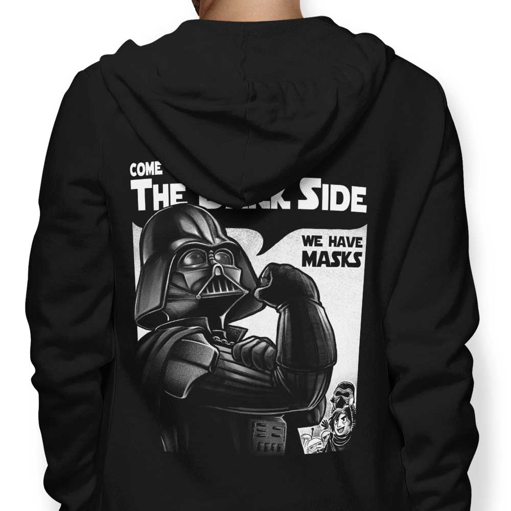 We Have Masks - Adult & Kids T-Shirts, Sweatshirts & Hoodies apparel design preview 1