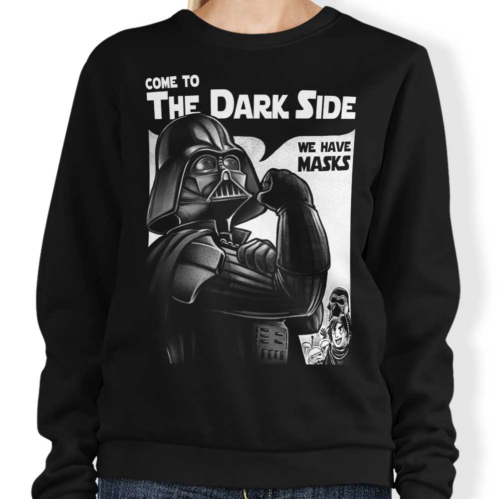 We Have Masks - Adult & Kids T-Shirts, Sweatshirts & Hoodies apparel design preview 1