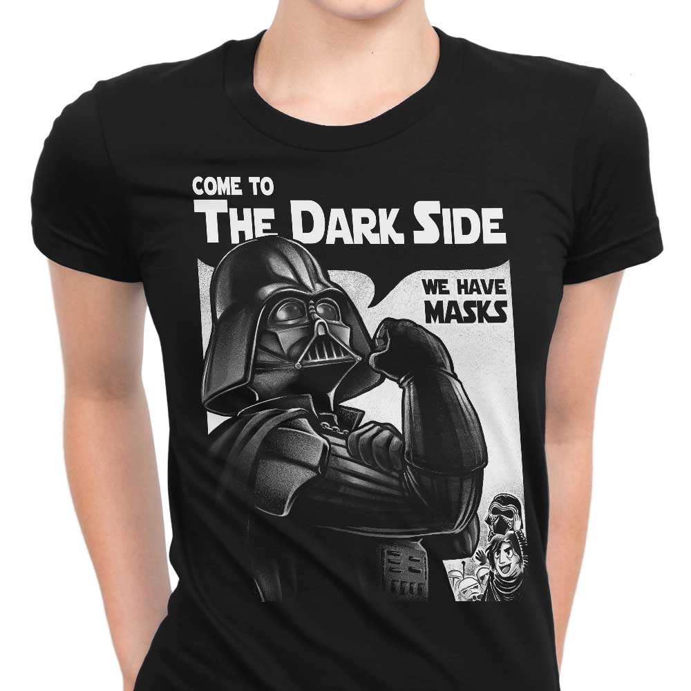 We Have Masks Women's Apparel - Adult & Kids T-Shirts, Sweatshirts & Hoodies apparel design preview 1