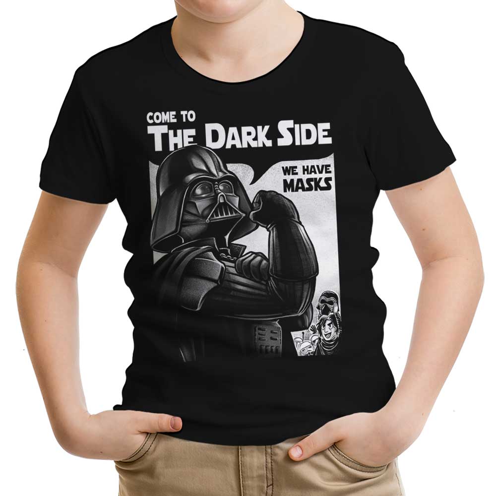 We Have Masks Youth Apparel - Adult & Kids T-Shirts, Sweatshirts & Hoodies apparel design preview 1