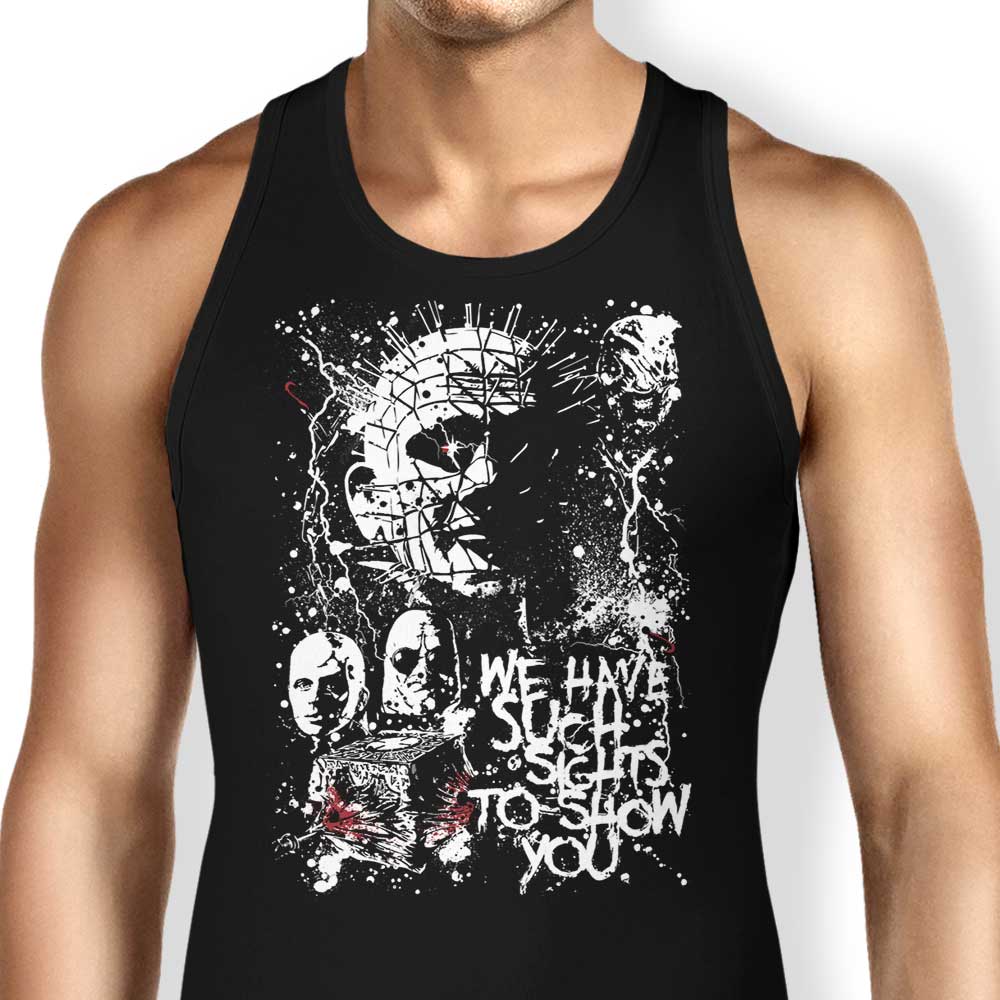 We Have Such Sights Tank Top - Adult & Kids T-Shirts, Sweatshirts & Hoodies apparel design preview 1