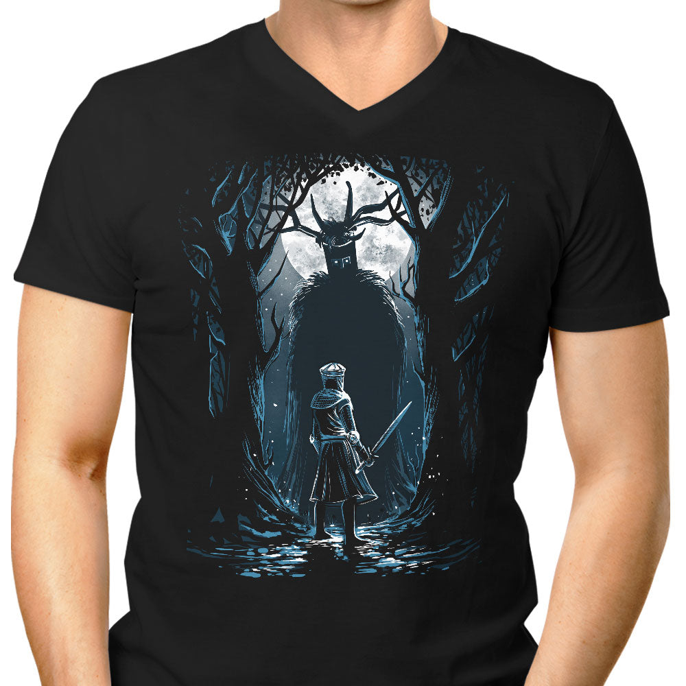 We Say Ni Men's V-Neck - Adult & Kids T-Shirts, Sweatshirts & Hoodies apparel design preview 1