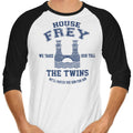 We Take Our Toll 3/4 Sleeve Raglan - Adult & Kids T-Shirts, Sweatshirts & Hoodies apparel design preview 1