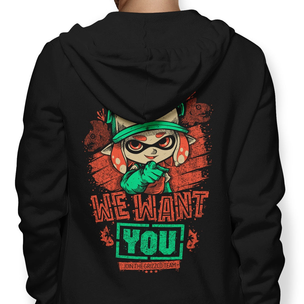 We Want You - Adult & Kids T-Shirts, Sweatshirts & Hoodies apparel design preview 1