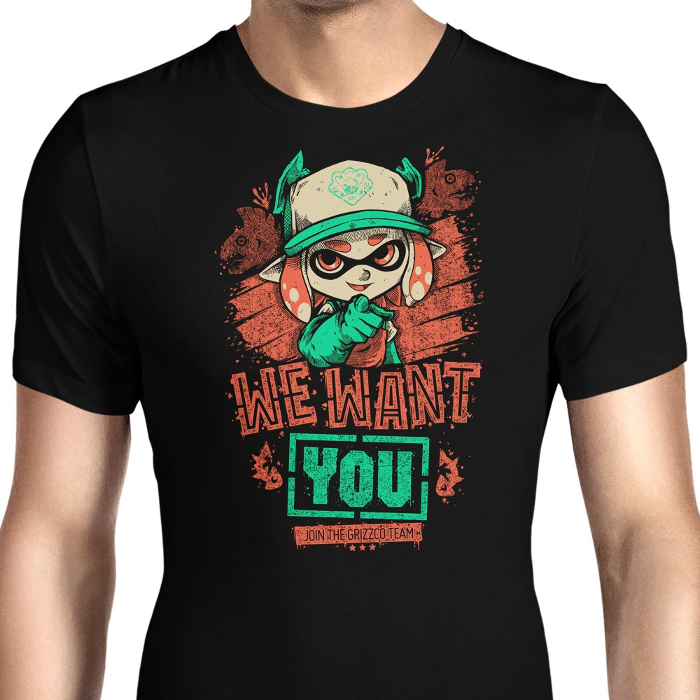 We Want You Men's Apparel - Adult & Kids T-Shirts, Sweatshirts & Hoodies apparel design preview 1