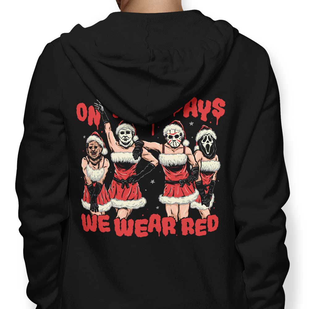 We Wear Red - Adult & Kids T-Shirts, Sweatshirts & Hoodies apparel design preview 1