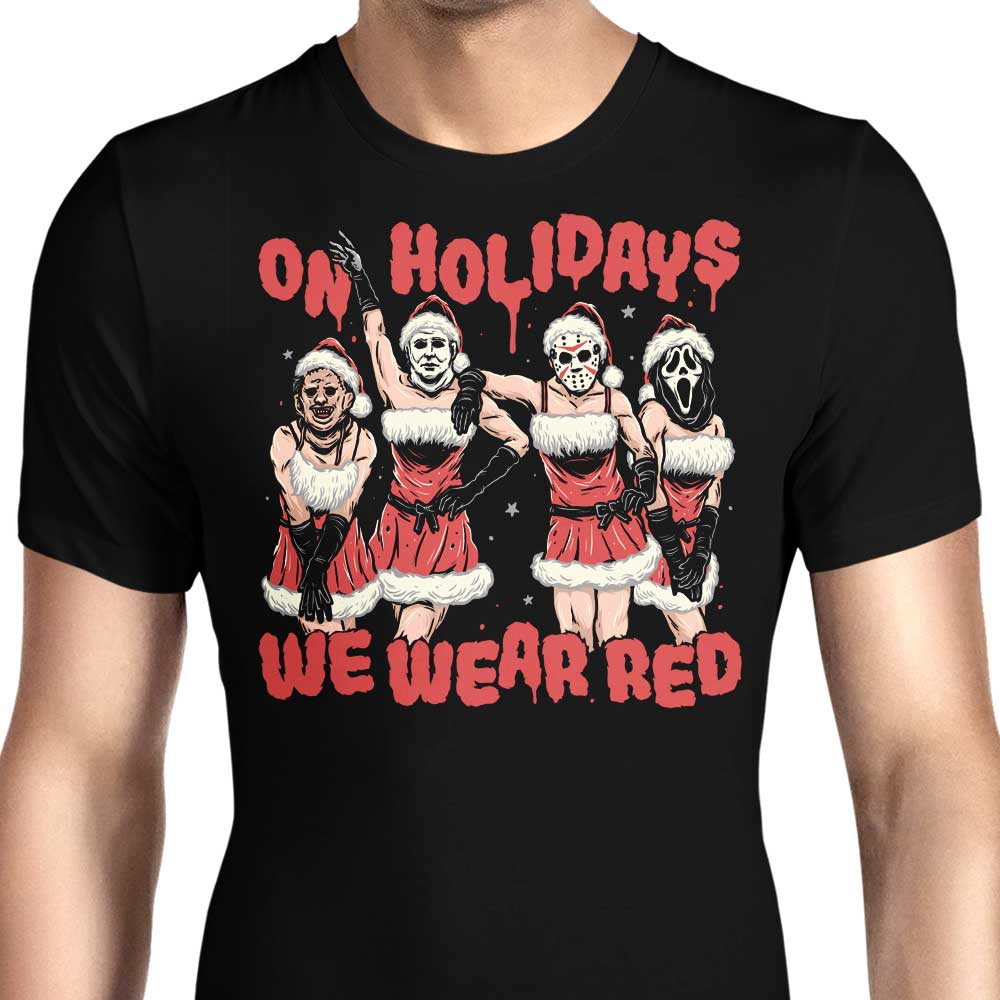 We Wear Red Men's Apparel - Adult & Kids T-Shirts, Sweatshirts & Hoodies apparel design preview 1