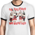 We Wear Red Ringer - Adult & Kids T-Shirts, Sweatshirts & Hoodies apparel design preview 1