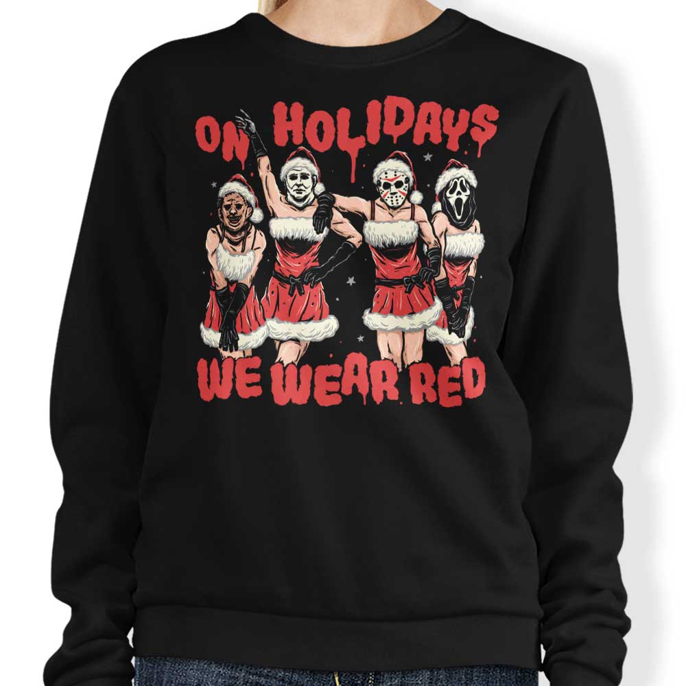 We Wear Red - Adult & Kids T-Shirts, Sweatshirts & Hoodies apparel design preview 1
