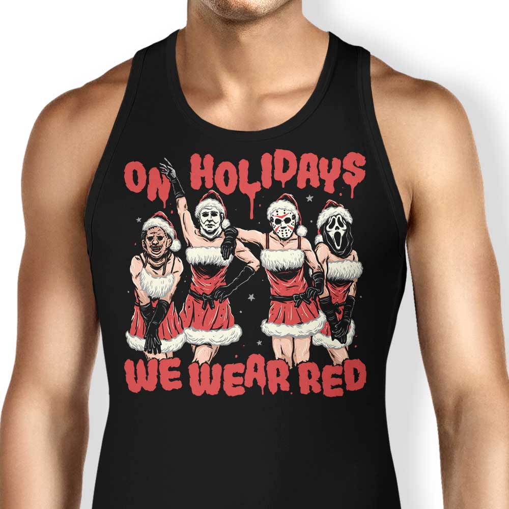 We Wear Red Tank Top - Adult & Kids T-Shirts, Sweatshirts & Hoodies apparel design preview 1