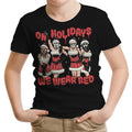 We Wear Red Youth Apparel - Adult & Kids T-Shirts, Sweatshirts & Hoodies apparel design preview 1