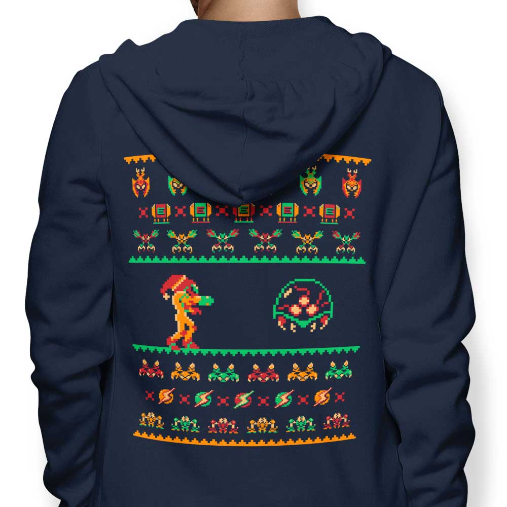 We Wish You a Metroid Christmas - Adult & Kids T-Shirts, Sweatshirts & Hoodies apparel design preview 1