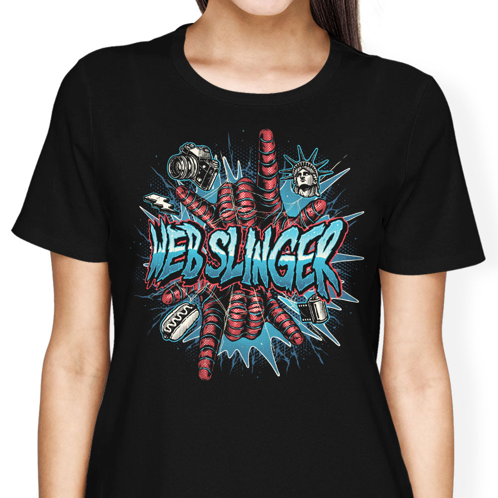 Web Slinger Women's Apparel - Adult & Kids T-Shirts, Sweatshirts & Hoodies apparel design preview 1