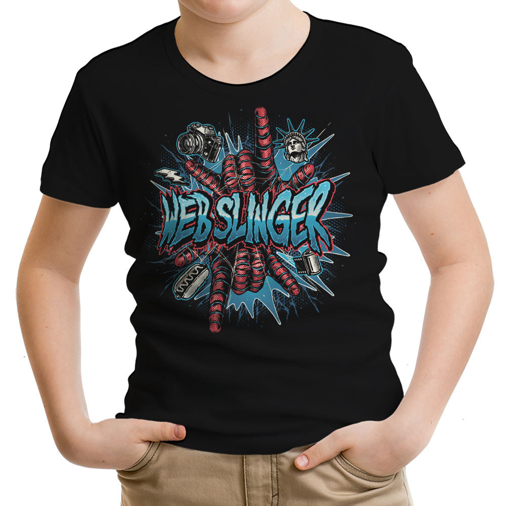 Web Slinger Youth Apparel - Adult & Kids T-Shirts, Sweatshirts & Hoodies apparel design preview 1