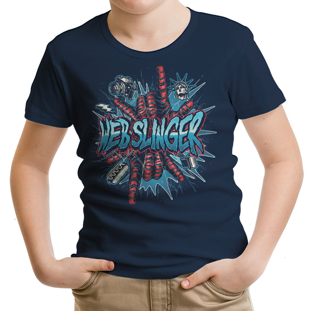 Web Slinger Youth Apparel - Adult & Kids T-Shirts, Sweatshirts & Hoodies apparel design preview 2