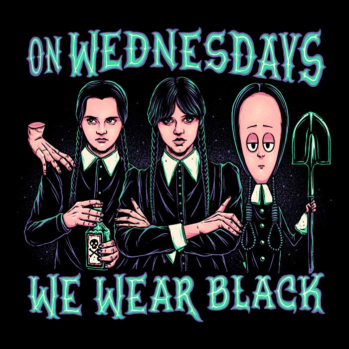 Wednesday Club Women's Apparel - Adult & Kids T-Shirts, Sweatshirts & Hoodies apparel design preview 2