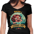 Weird Moon Summer Camp Women's V-Neck - Adult & Kids T-Shirts, Sweatshirts & Hoodies apparel design preview 1