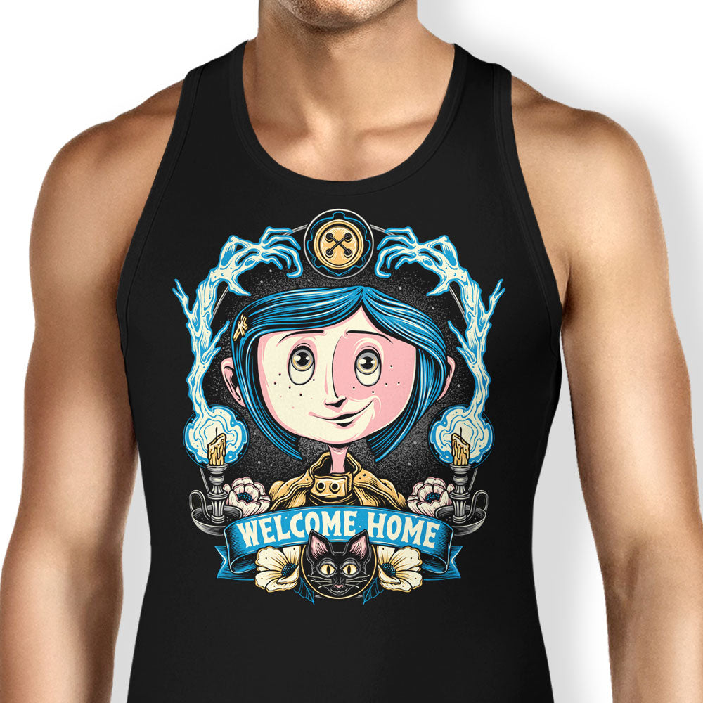Welcome Home Tank Top - Adult & Kids T-Shirts, Sweatshirts & Hoodies apparel design preview 1