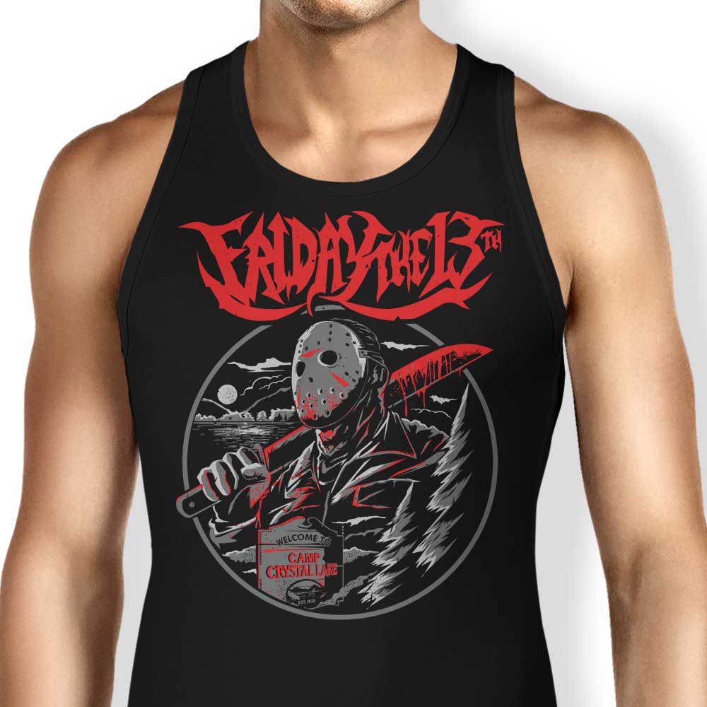 Welcome to the 13th (Alt) Tank Top - Adult & Kids T-Shirts, Sweatshirts & Hoodies apparel design preview 1