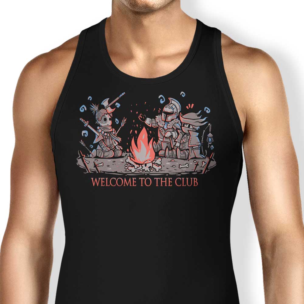 Welcome to the Club Tank Top - Adult & Kids T-Shirts, Sweatshirts & Hoodies apparel design preview 1