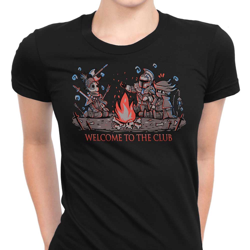 Welcome to the Club Women's Apparel - Adult & Kids T-Shirts, Sweatshirts & Hoodies apparel design preview 1