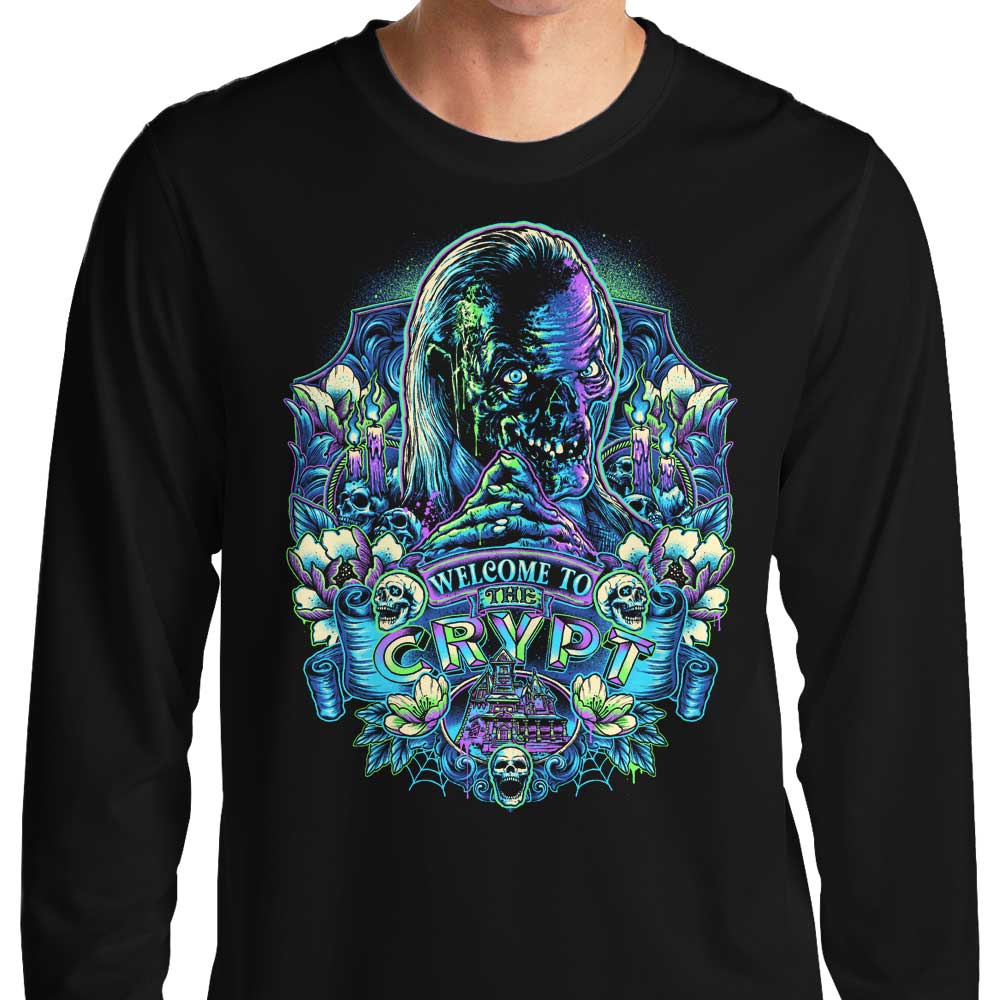 Welcome to the Crypt - Adult & Kids T-Shirts, Sweatshirts & Hoodies apparel design preview 1