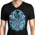 Welcome to the Crypt Men's V-Neck - Adult & Kids T-Shirts, Sweatshirts & Hoodies apparel design preview 1
