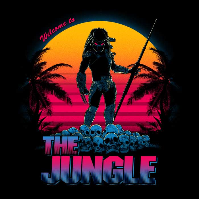 Welcome to the Jungle - Adult & Kids T-Shirts, Sweatshirts & Hoodies apparel design preview 2