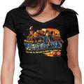 Welcome to the Wasteland Women's V-Neck - Adult & Kids T-Shirts, Sweatshirts & Hoodies apparel design preview 1