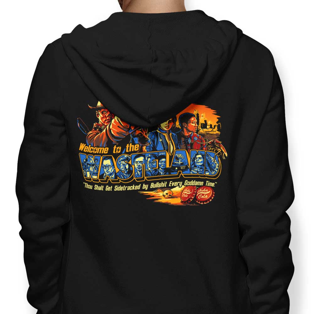 Welcome to the Wasteland - Adult & Kids T-Shirts, Sweatshirts & Hoodies apparel design preview 1