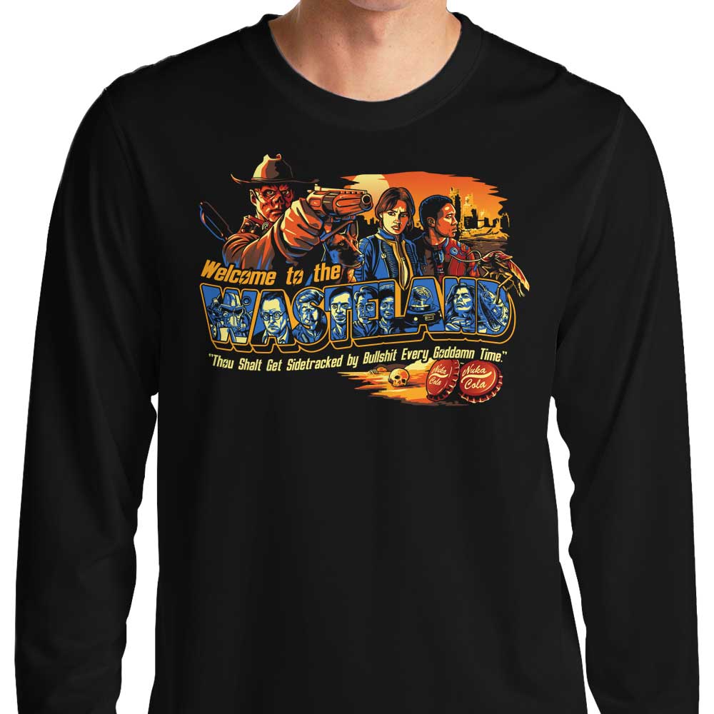 Welcome to the Wasteland - Adult & Kids T-Shirts, Sweatshirts & Hoodies apparel design preview 1