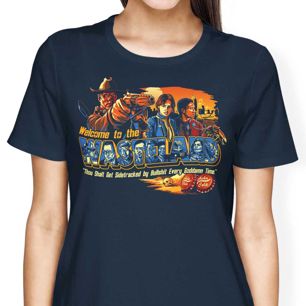 Welcome to the Wasteland Women's Apparel - Adult & Kids T-Shirts, Sweatshirts & Hoodies apparel design preview 2
