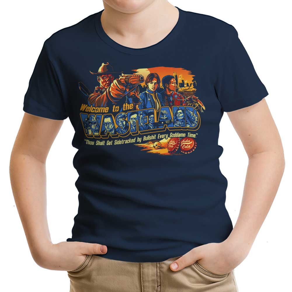 Welcome to the Wasteland Youth Apparel - Adult & Kids T-Shirts, Sweatshirts & Hoodies apparel design preview 2