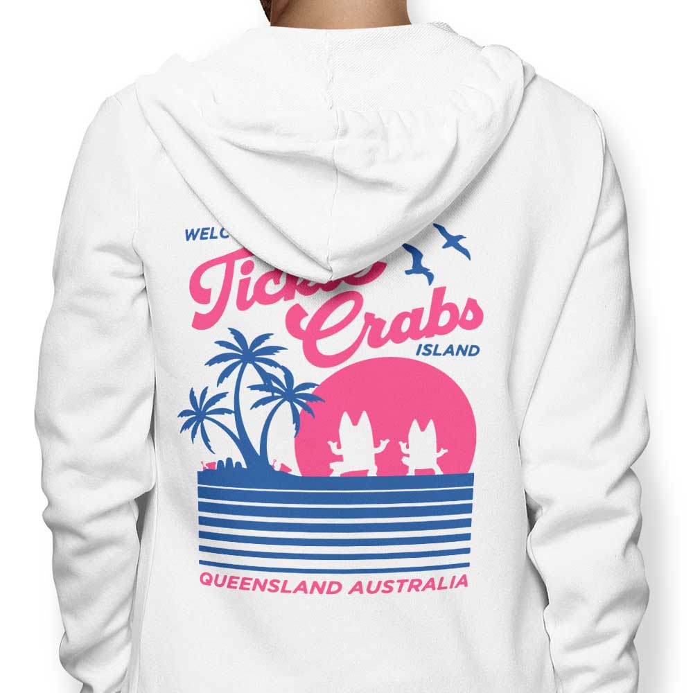 Welcome to Tickle Crabs Island - Adult & Kids T-Shirts, Sweatshirts & Hoodies apparel design preview 1