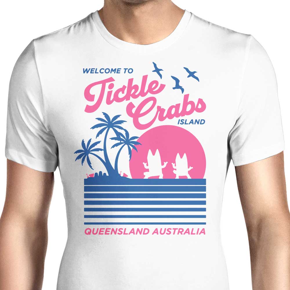 Welcome to Tickle Crabs Island Men's Apparel - Adult & Kids T-Shirts, Sweatshirts & Hoodies apparel design preview 1