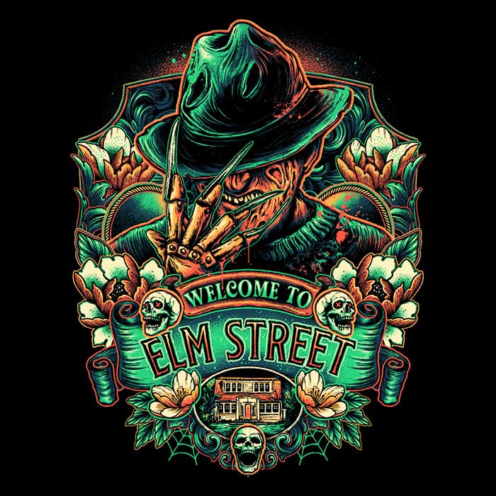 Welcome to Your Nightmare Youth Apparel - Adult & Kids T-Shirts, Sweatshirts & Hoodies apparel design preview 2