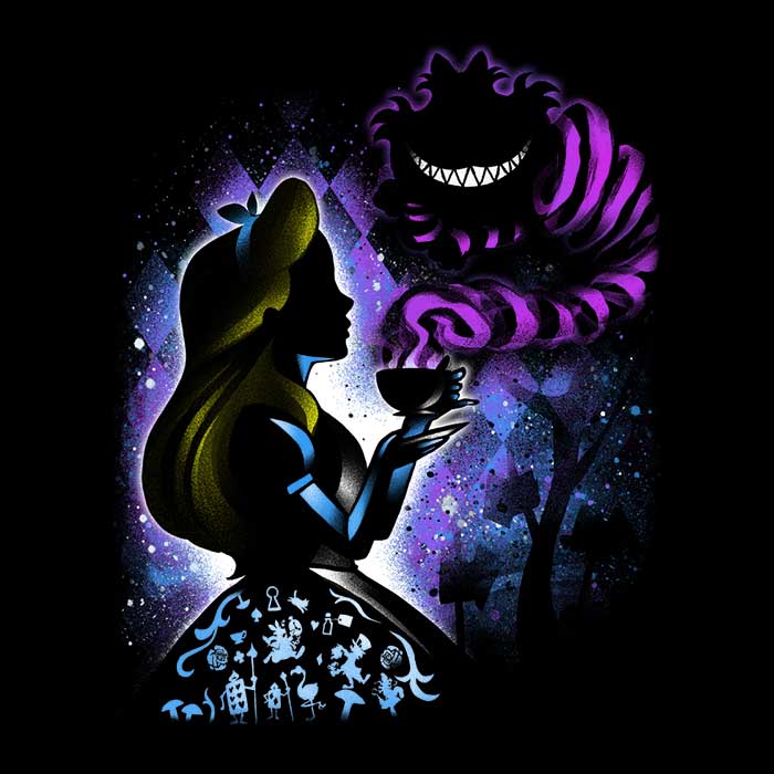 We're All Mad Here Men's Apparel - Adult & Kids T-Shirts, Sweatshirts & Hoodies apparel design preview 2