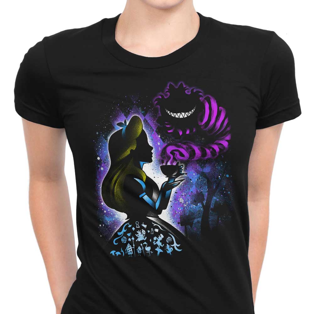 We're All Mad Here Women's Apparel - Adult & Kids T-Shirts, Sweatshirts & Hoodies apparel design preview 1
