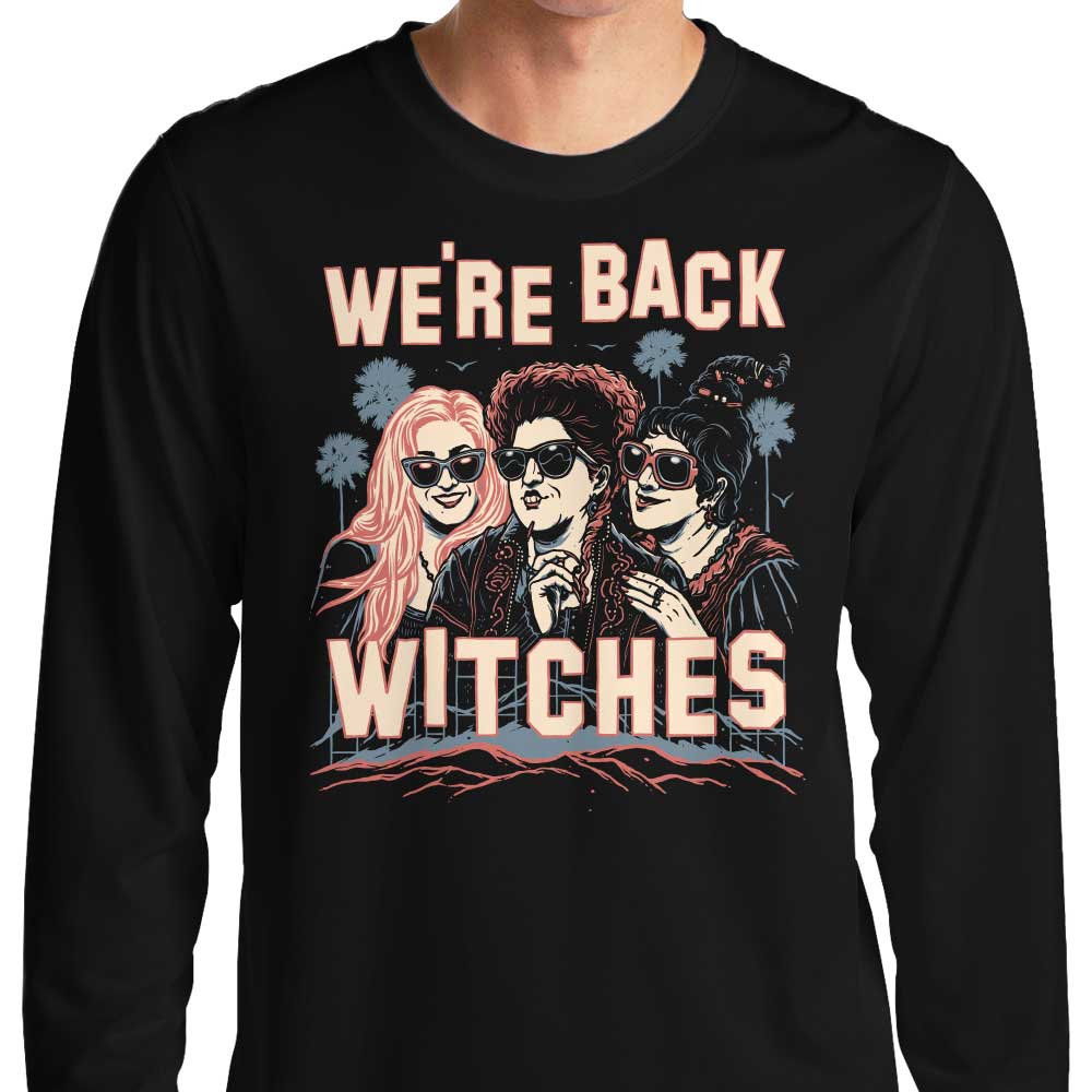 We're Back, Witches - Adult & Kids T-Shirts, Sweatshirts & Hoodies apparel design preview 1