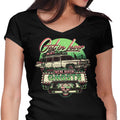 We're Bustin' Ghosts Women's V-Neck - Adult & Kids T-Shirts, Sweatshirts & Hoodies apparel design preview 1